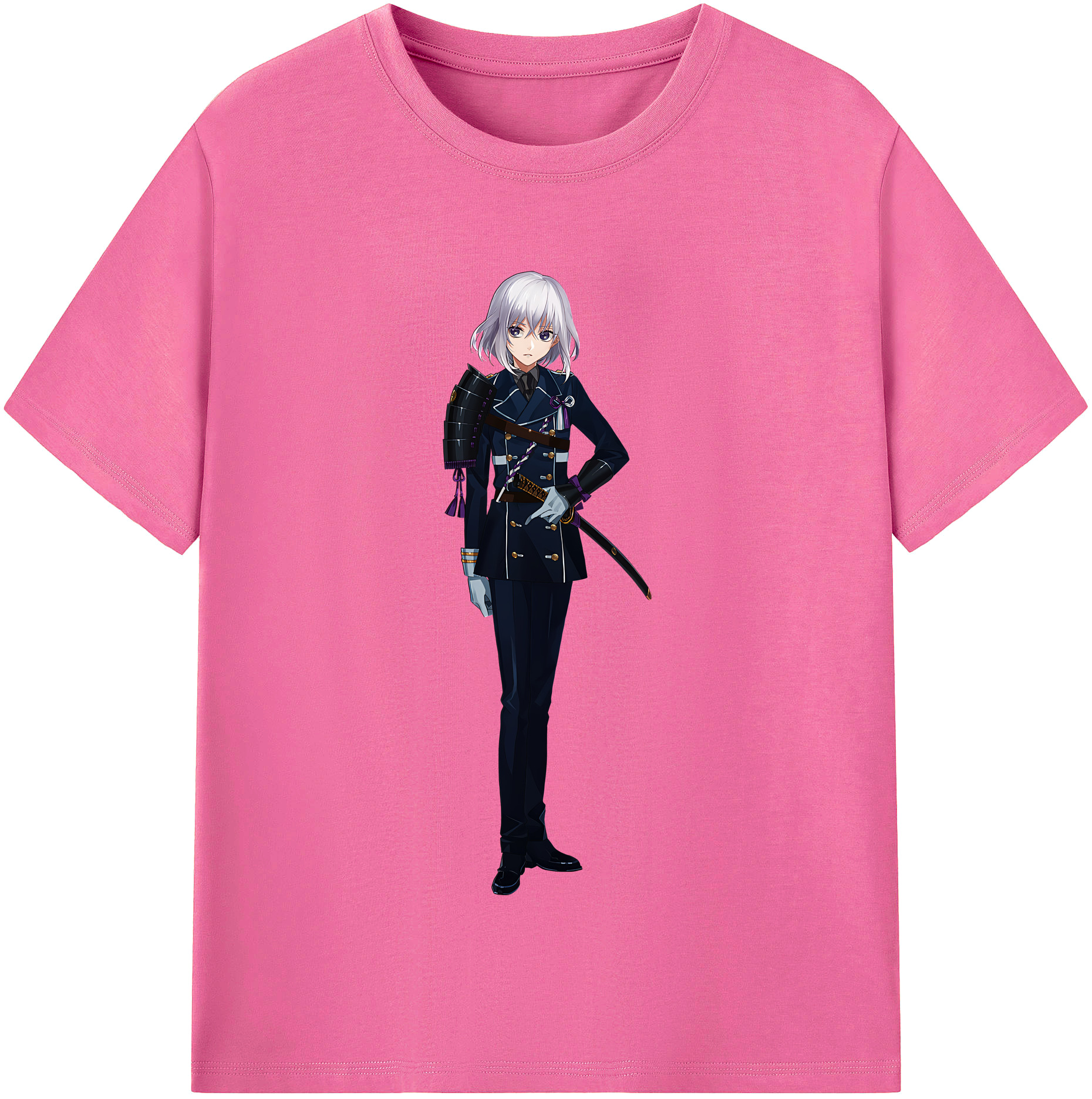 （画像用） 刀剣乱舞 Touken Ranbu レディースカジュアルプリントTシャツ（綿100％）